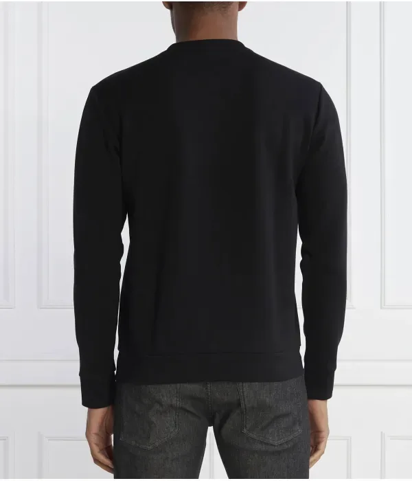 Толстовка Salbo 1 regular fit Boss Green, черный — фото 4