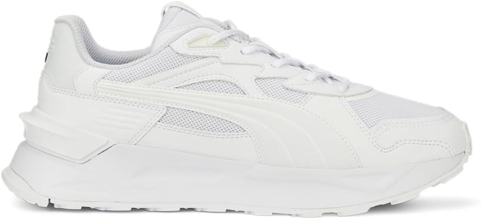 

Мужские кроссовки PUMA Mirage Sport Asphalt с шнуровкой, повседневные - белые