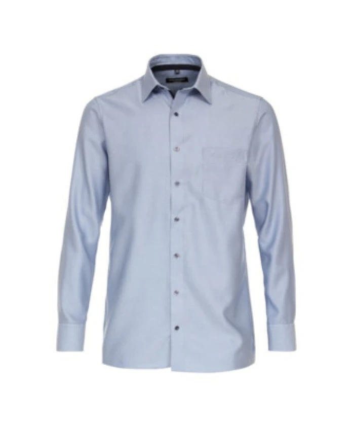 

Синяя деловая рубашка с длинными рукавами Casa Moda, синий