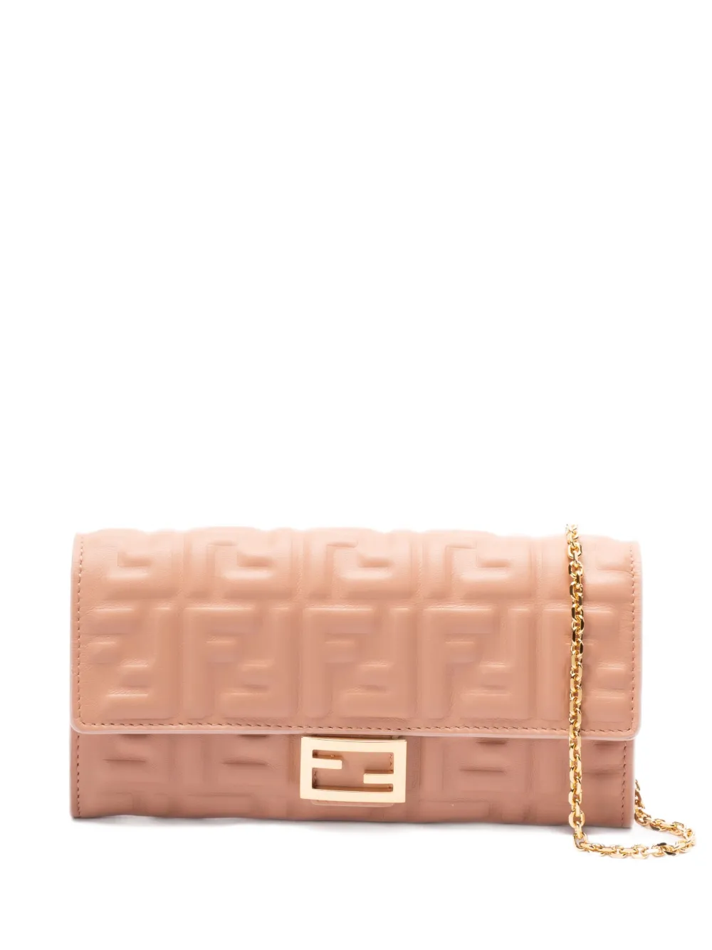 

Кошелек на цепочке FENDI, розовый
