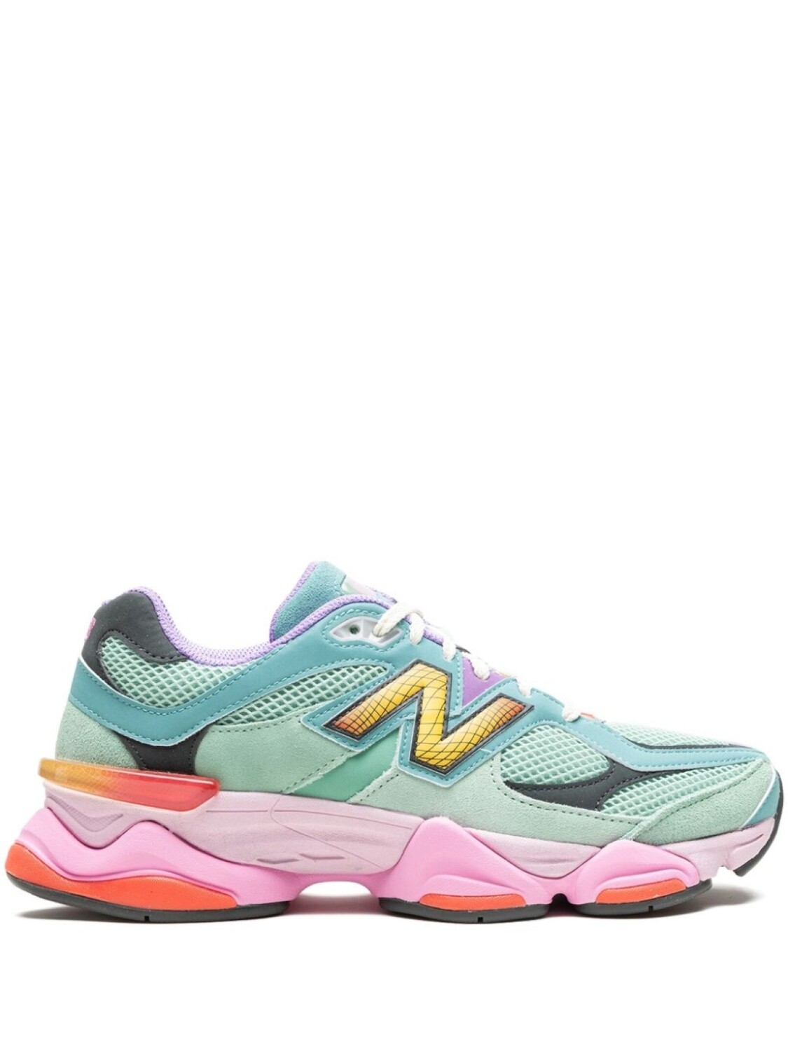 

New Balance кроссовки 9060 'Multi-Color', зеленый