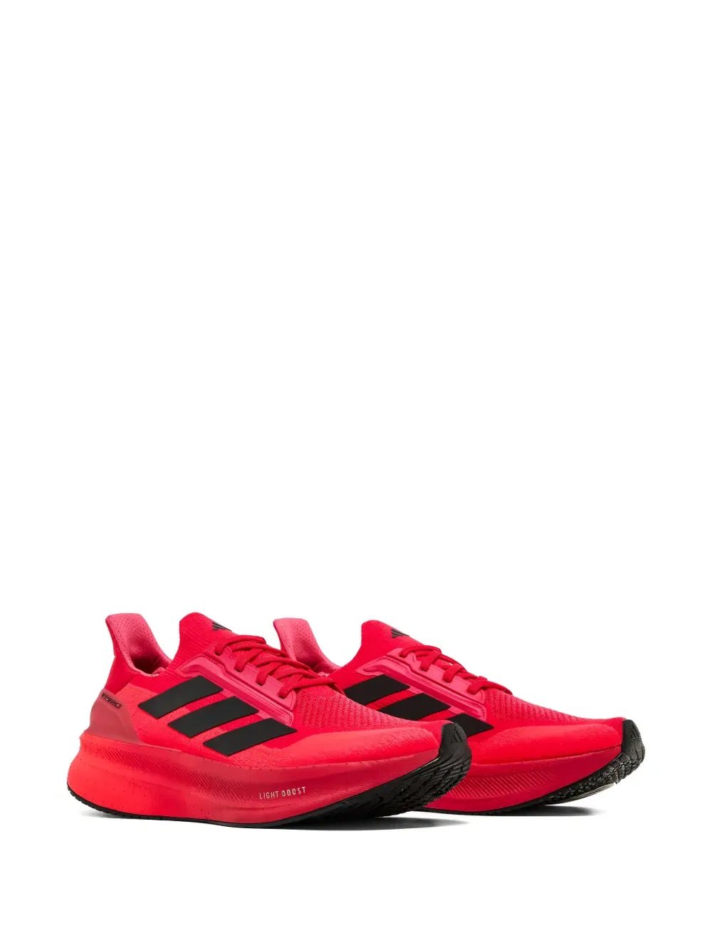Кроссовки Ultraboost в полоску Adidas, красный — фото 2