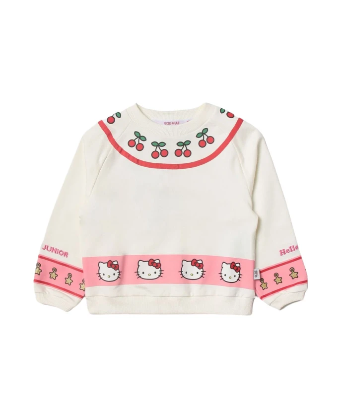 

Толстовка с логотипом Hello Kitty Gcds, белый