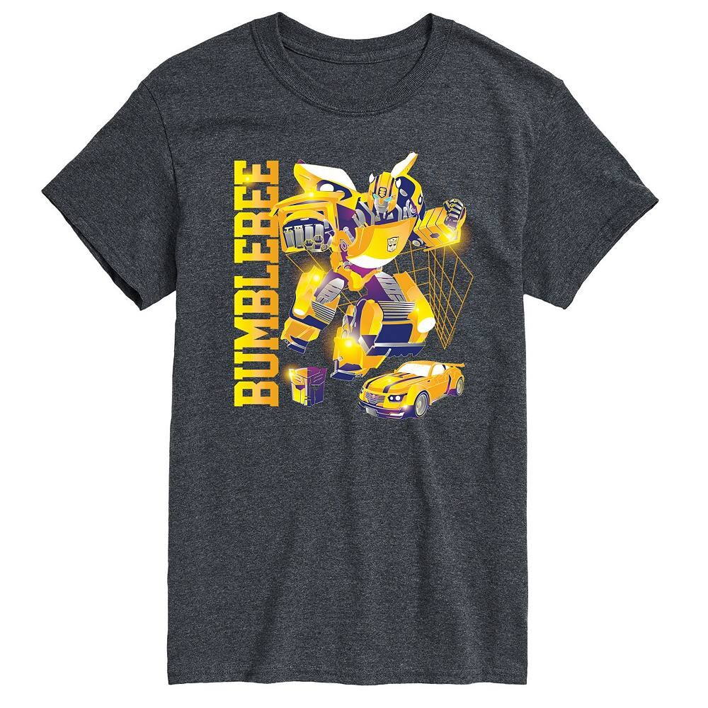 

Мужская футболка-трансформер Bumblebee Licensed Character, цвет Heather Charcoal