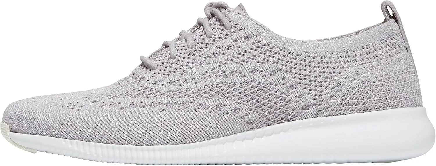 Мужские оксфорды Cole Haan Zerogrand Stitchlite, белый/серый — фото 2
