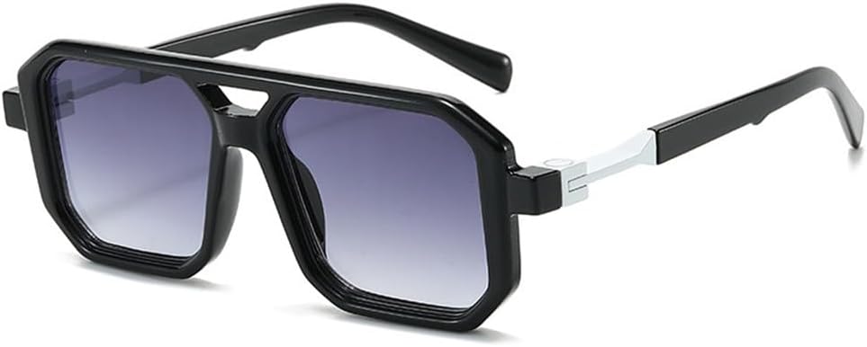 

Солнцезащитные очки с защитой UV400 для мужчин и женщин | Большая оправа с градиентными линзами | Для вождения и занятий спортом на открытом воздухе generic, Black Grey