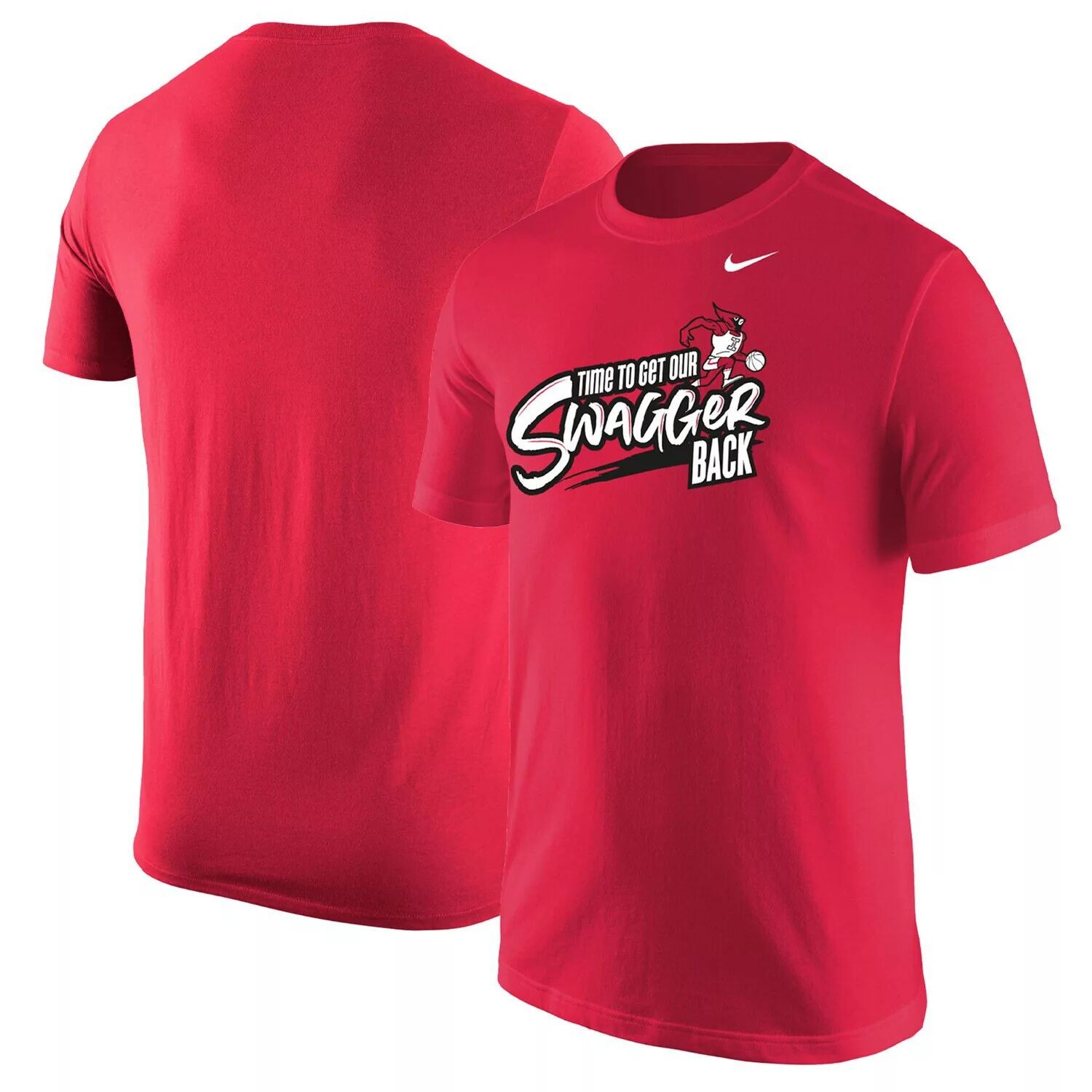 

Мужская красная футболка Illinois State Redbirds Swagger Nike, Красный, Мужская красная футболка Illinois State Redbirds Swagger Nike