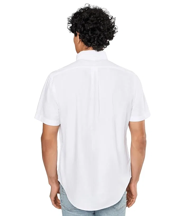 Рубашка оксфорд классическая Polo Ralph Lauren, White — фото 4