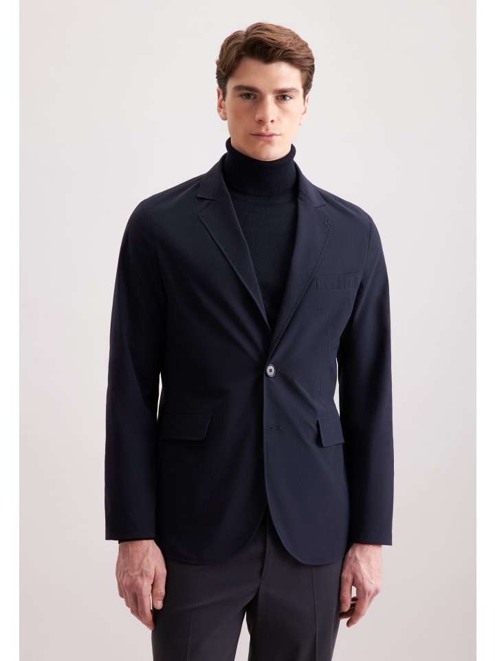 

Обычная куртка темно-синего цвета Seidensticker