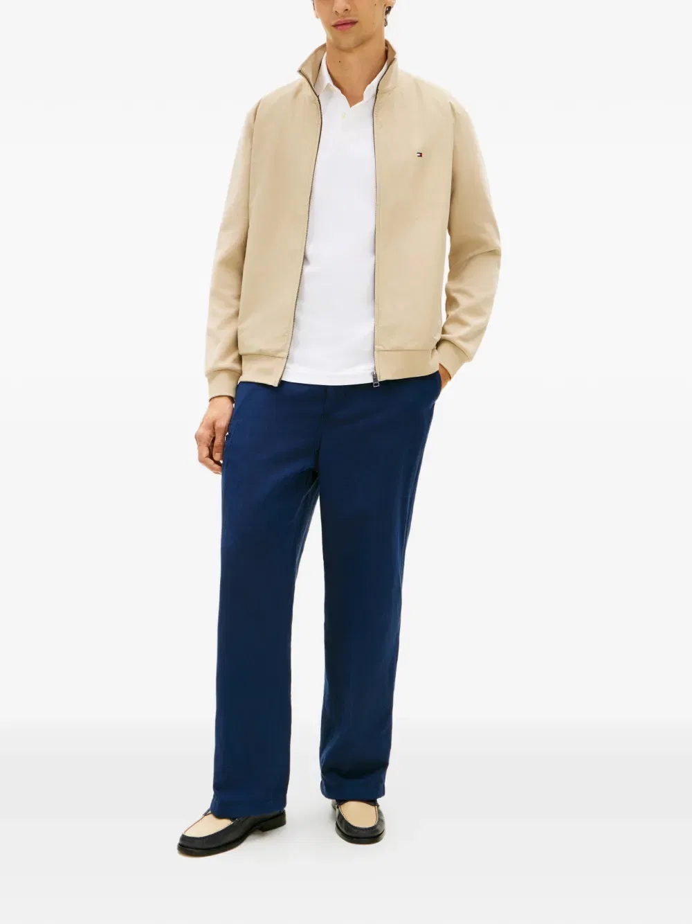 Рубашка-куртка на молнии Tommy Hilfiger, нейтральный — фото 2