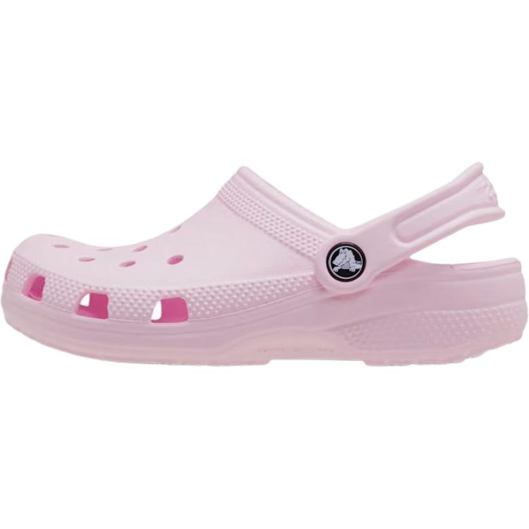 

Классические дышащие легкие амортизирующие низкие детские сандалии Clog Crocs, розовый