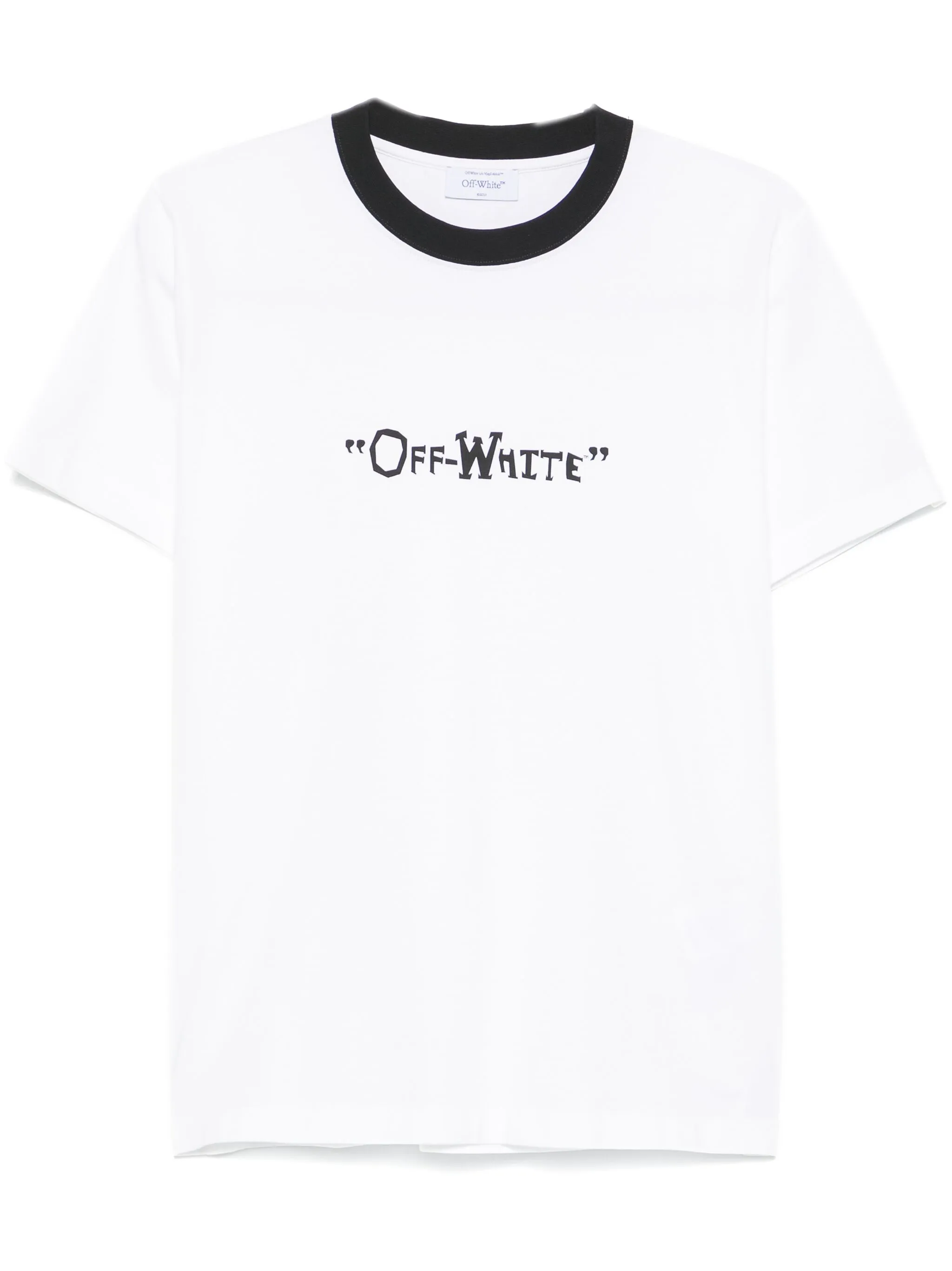 

Футболка с логотипом Off-White, белый