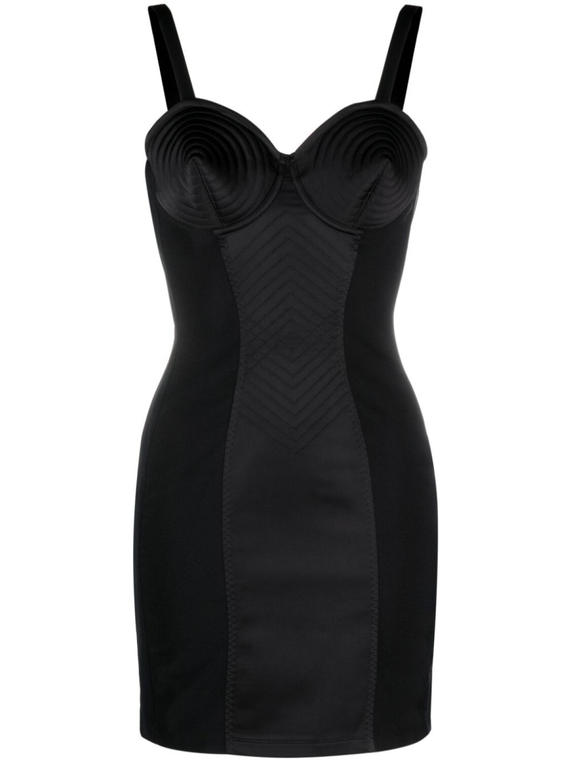 

Jean Paul Gaultier платье мини The Black Iconic, черный
