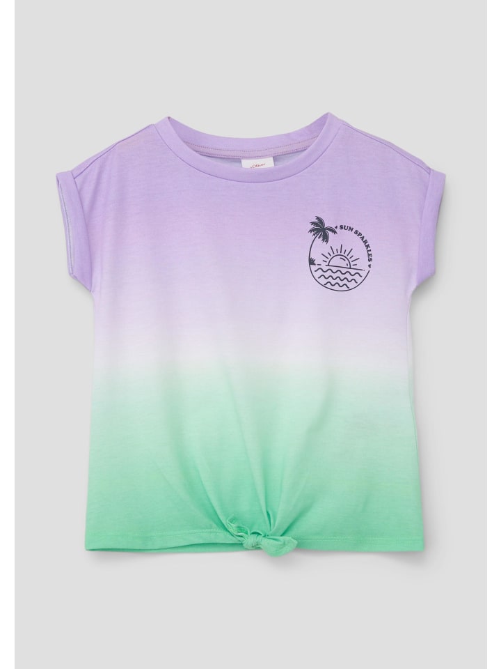 

Футболка цвета 73D2_светло-зеленый s.Oliver