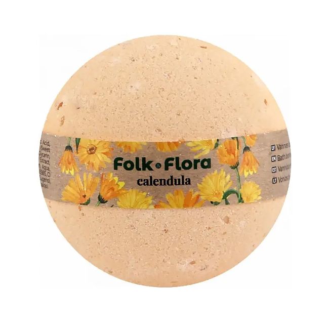 

Пена для ванны с календулой «Фолк и флора» FOLK&FLORA, 130 гр