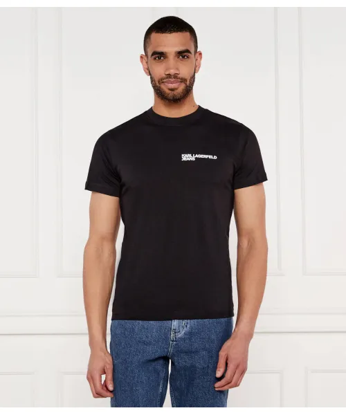 

Футболка Slim fit Karl Lagerfeld Jeans, черный
