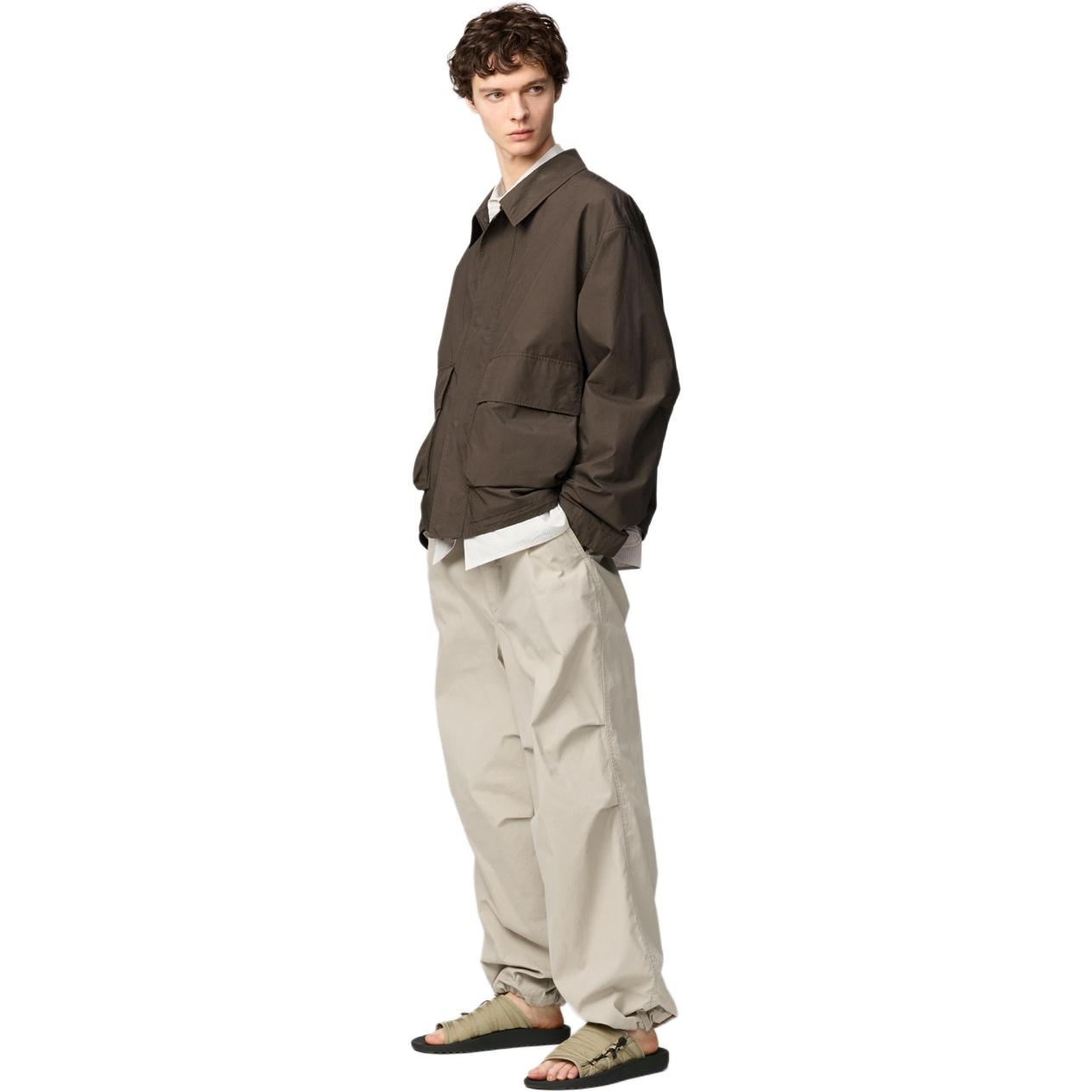 Брюки Clare Waight Keller C Collection SS25 Casual мужские beige UNIQLO, бежевый — фото 3