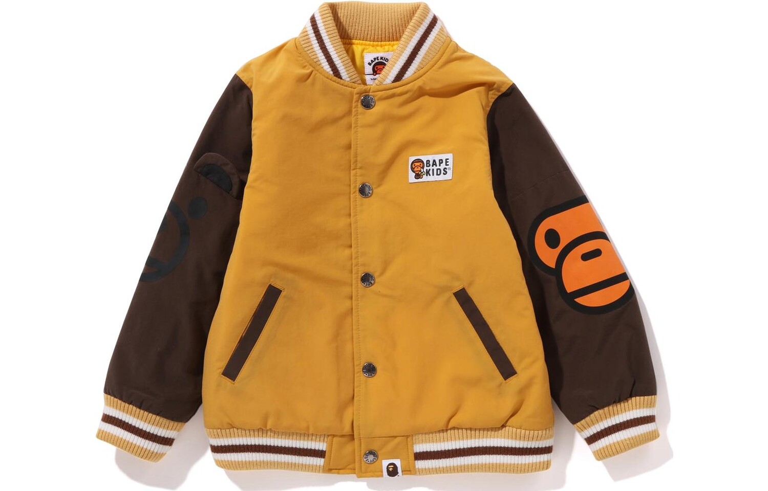 

Детская бейсбольная куртка A Bathing Ape, черный