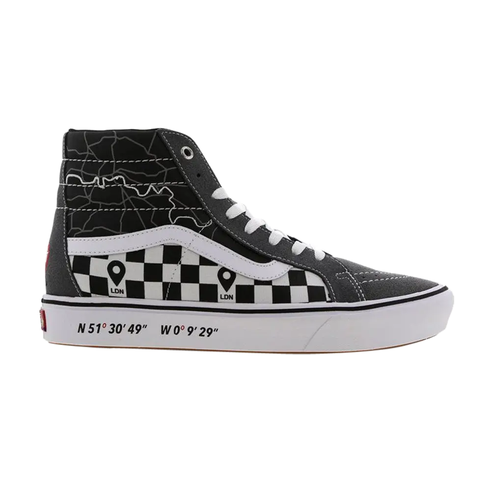 

Кроссовки Sk8-Hi ComfyCush Vans, черный