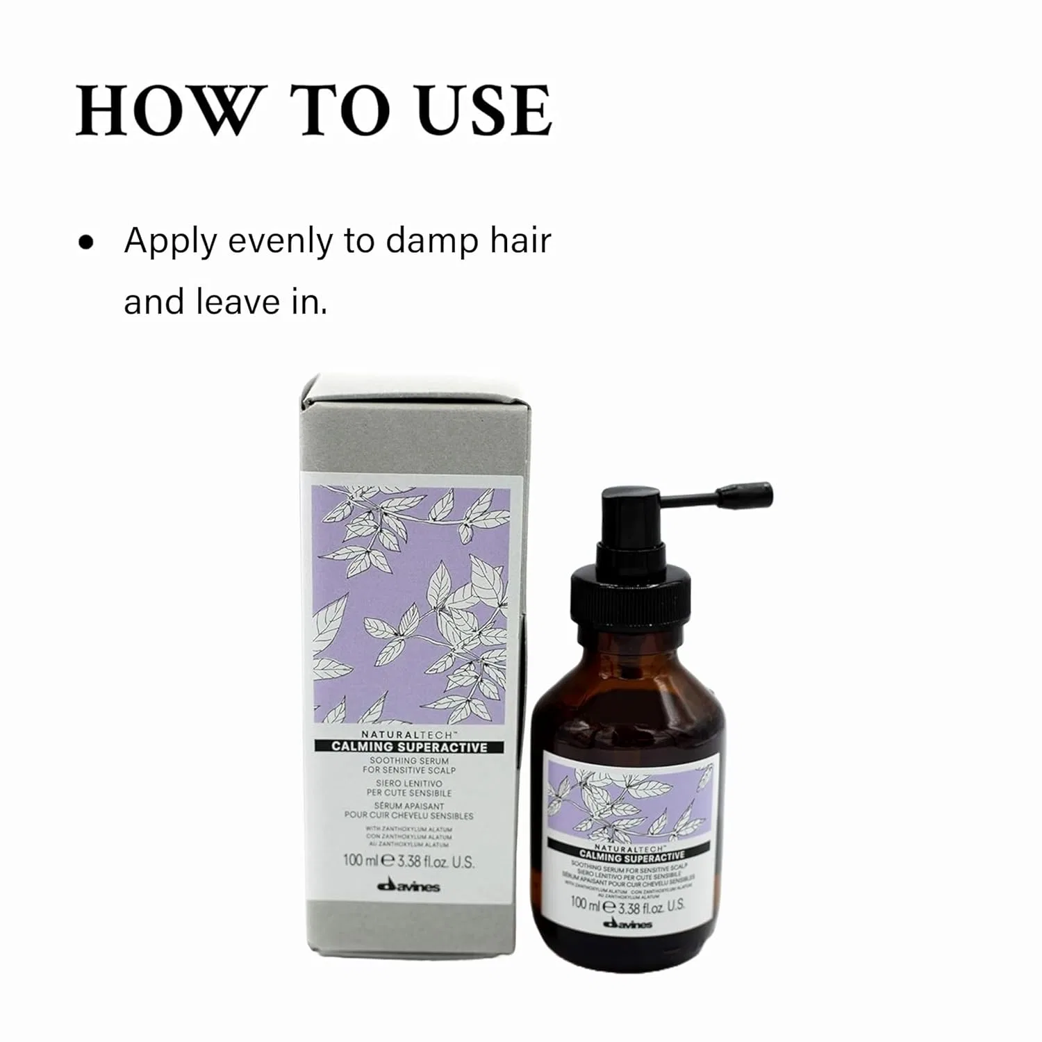 Успокаивающая сыворотка для кожи головы Naturaltech Calming Superactive от Davines, 100 мл Davines — фото 4