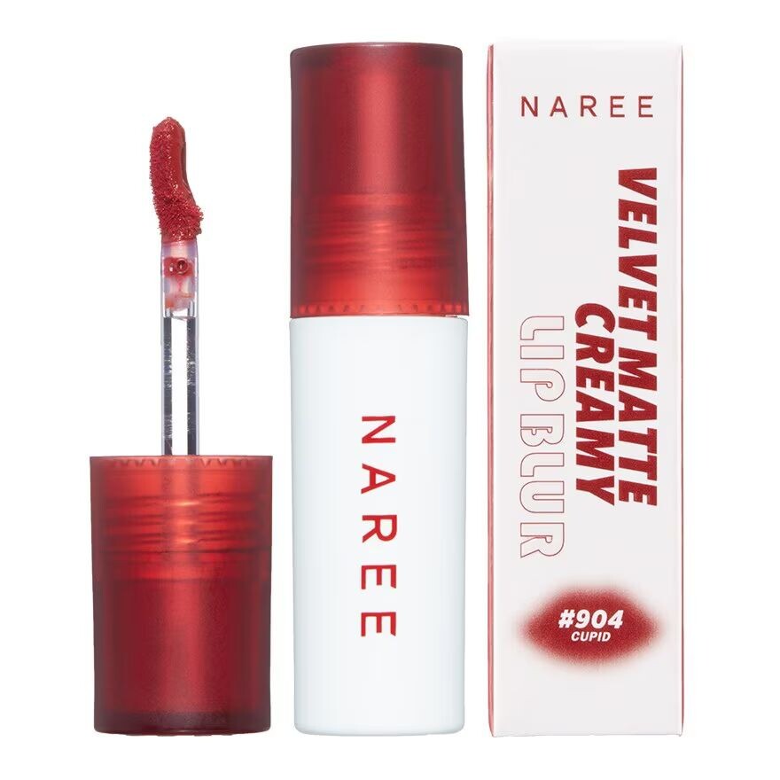 

Naree Бархатные матовые кремовые флюиды для губ 3г. 904 Амур, Cupid