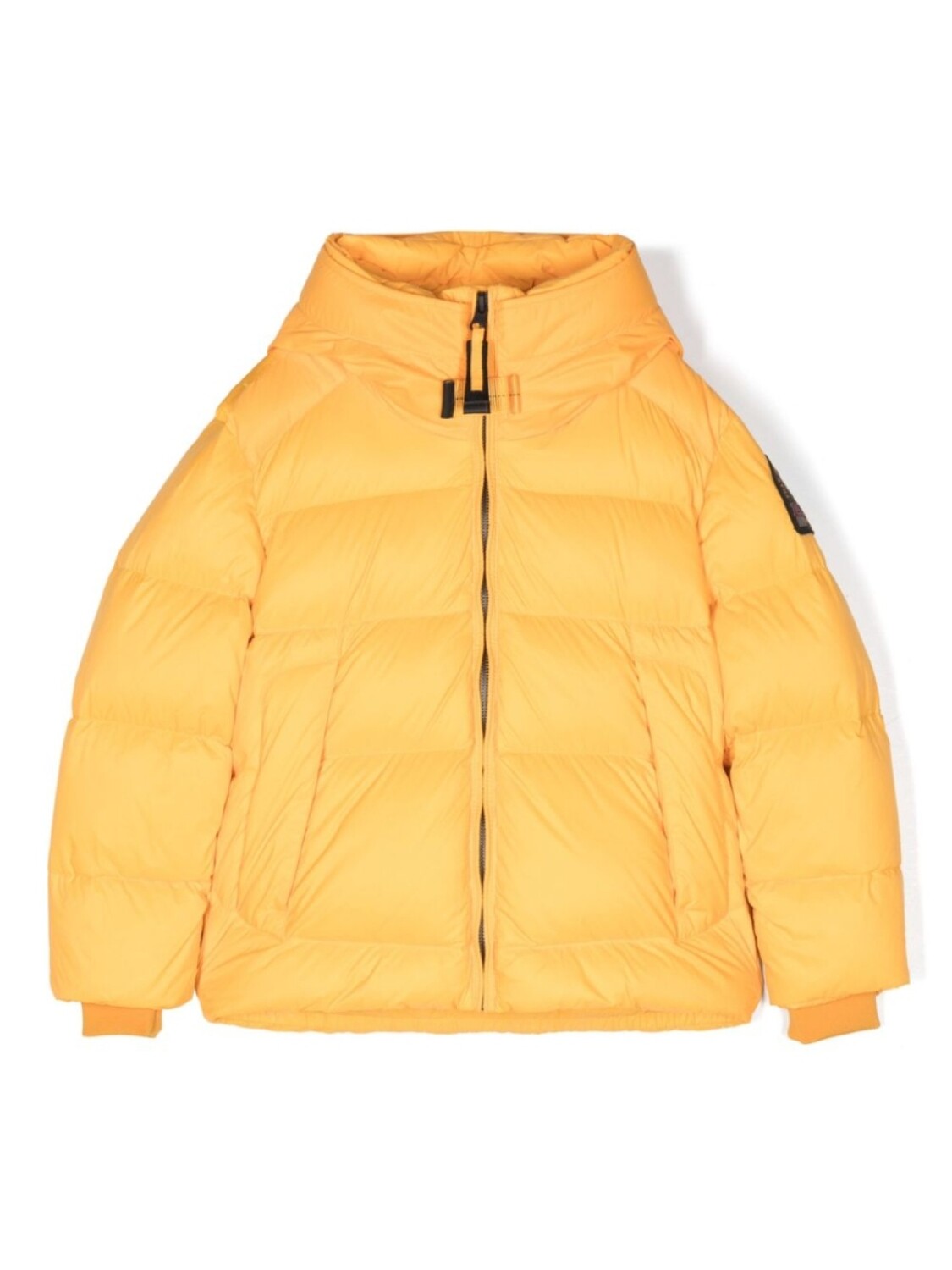 

Пуховик с капюшоном Parajumpers Kids, желтый