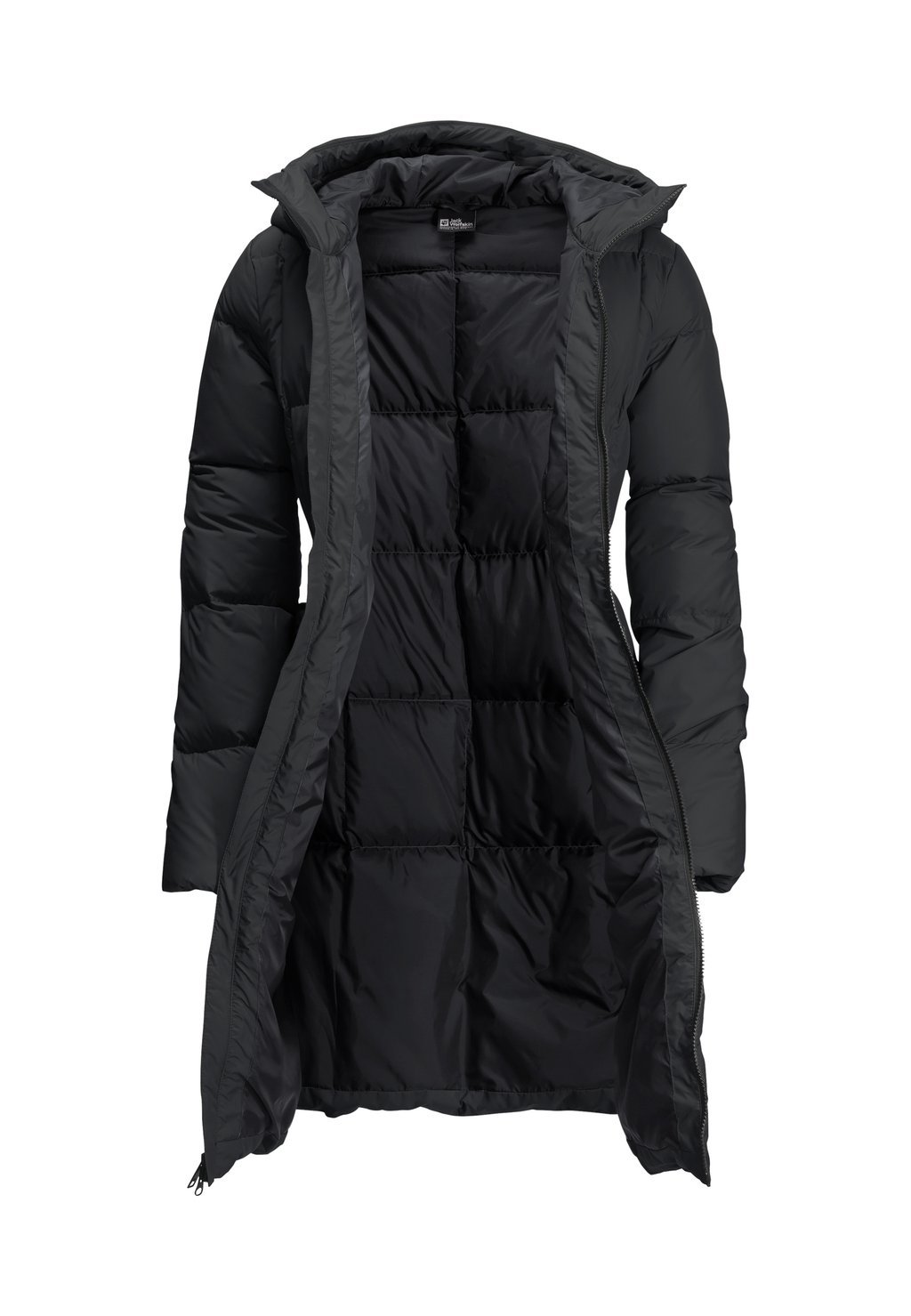 

Пуховое пальто Jack Wolfskin, черный