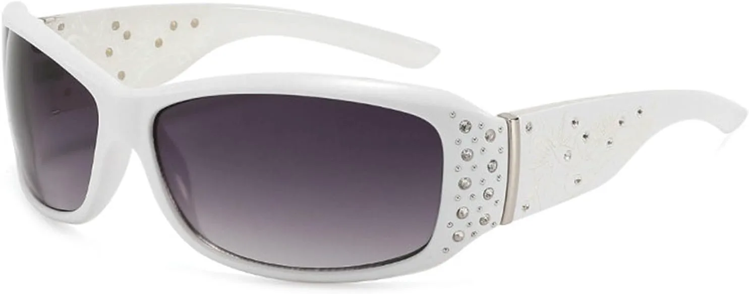 

Женские солнцезащитные очки Willochra Fashion, украшенные стразами, с защитой от УФ-излучения UV400, идеально подходят для вождения, рыбалки и шопинга, C6