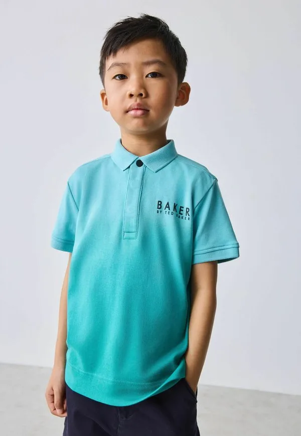 Рубашка-Поло стандартного кроя Baker By Ted Baker, Turquoise Ombre