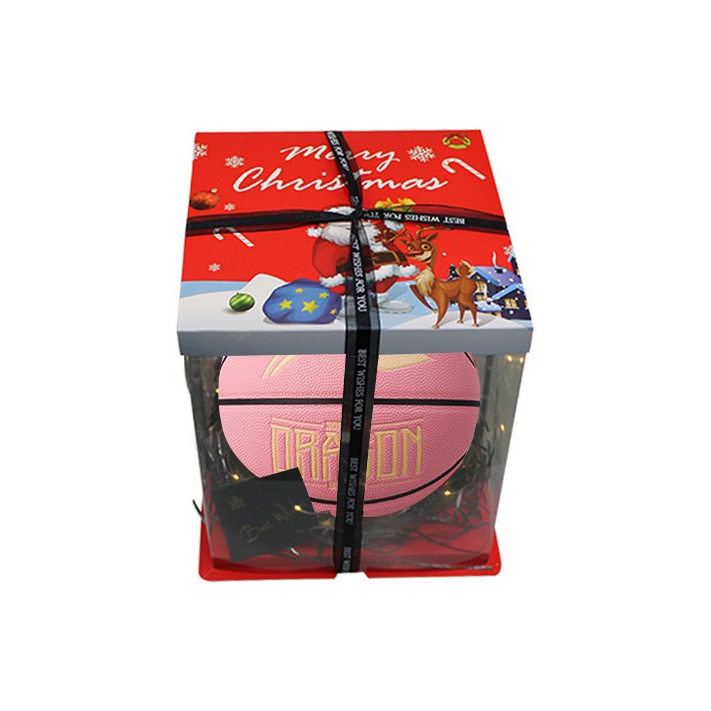 

LINING Баскетбольный мяч PU розовый размер 6 соревновательный