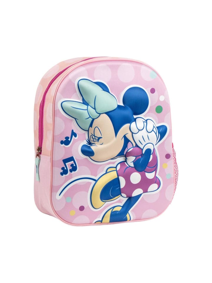 

Музыкальный 3D-рюкзак, сумка 31 см Disney Minnie Mouse