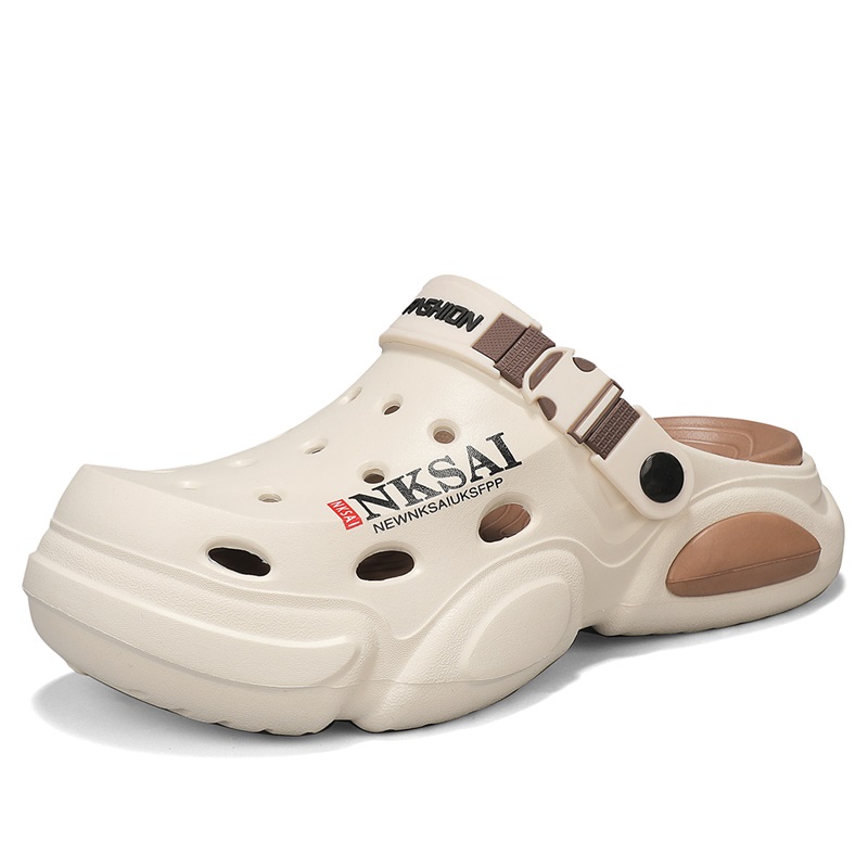 

KUPE Клоги мужские бежево-коричневые, цвет Beige Brown