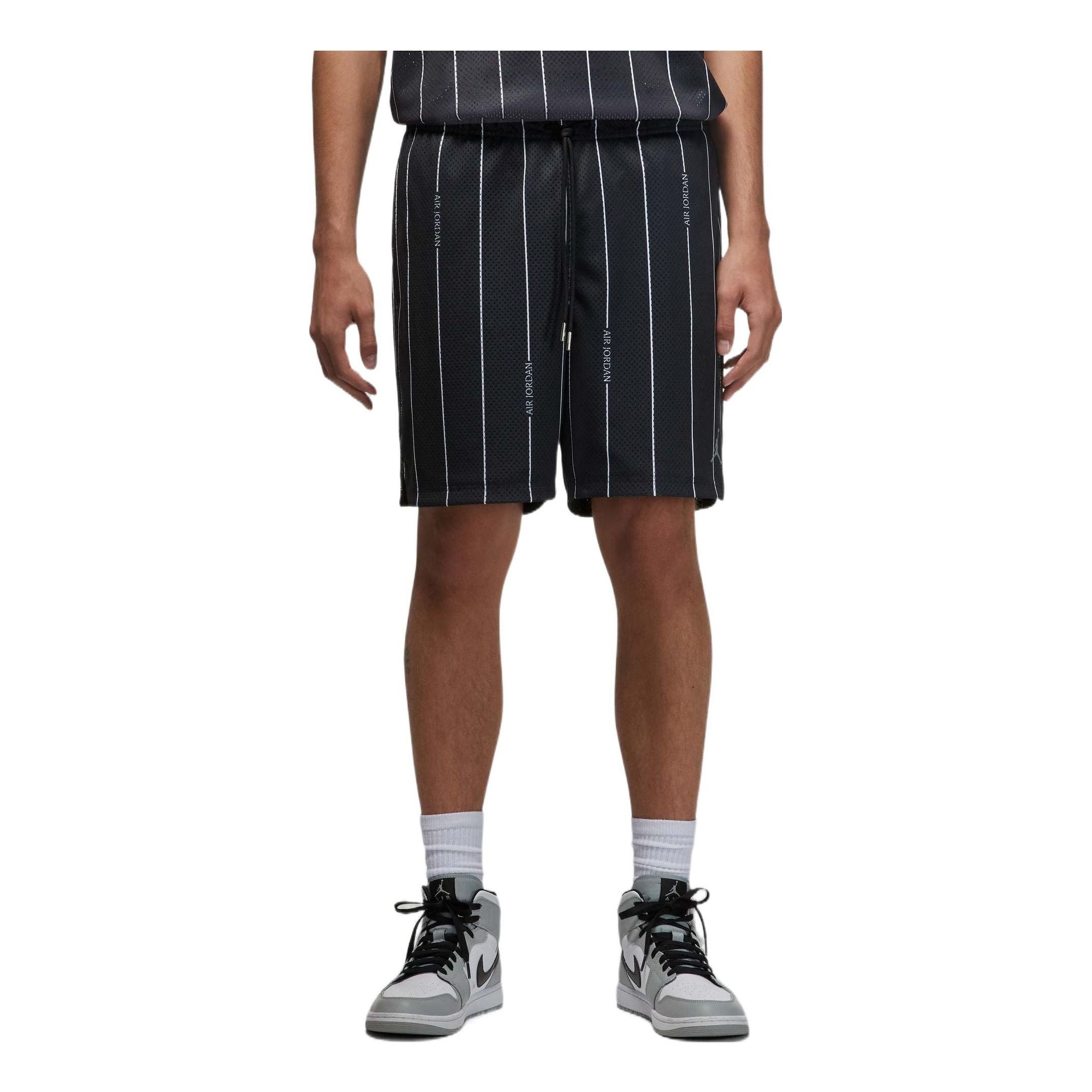 

Шорты Air Jordan Essentials Breathable Stripe Printing Shorts Black DM1358-010