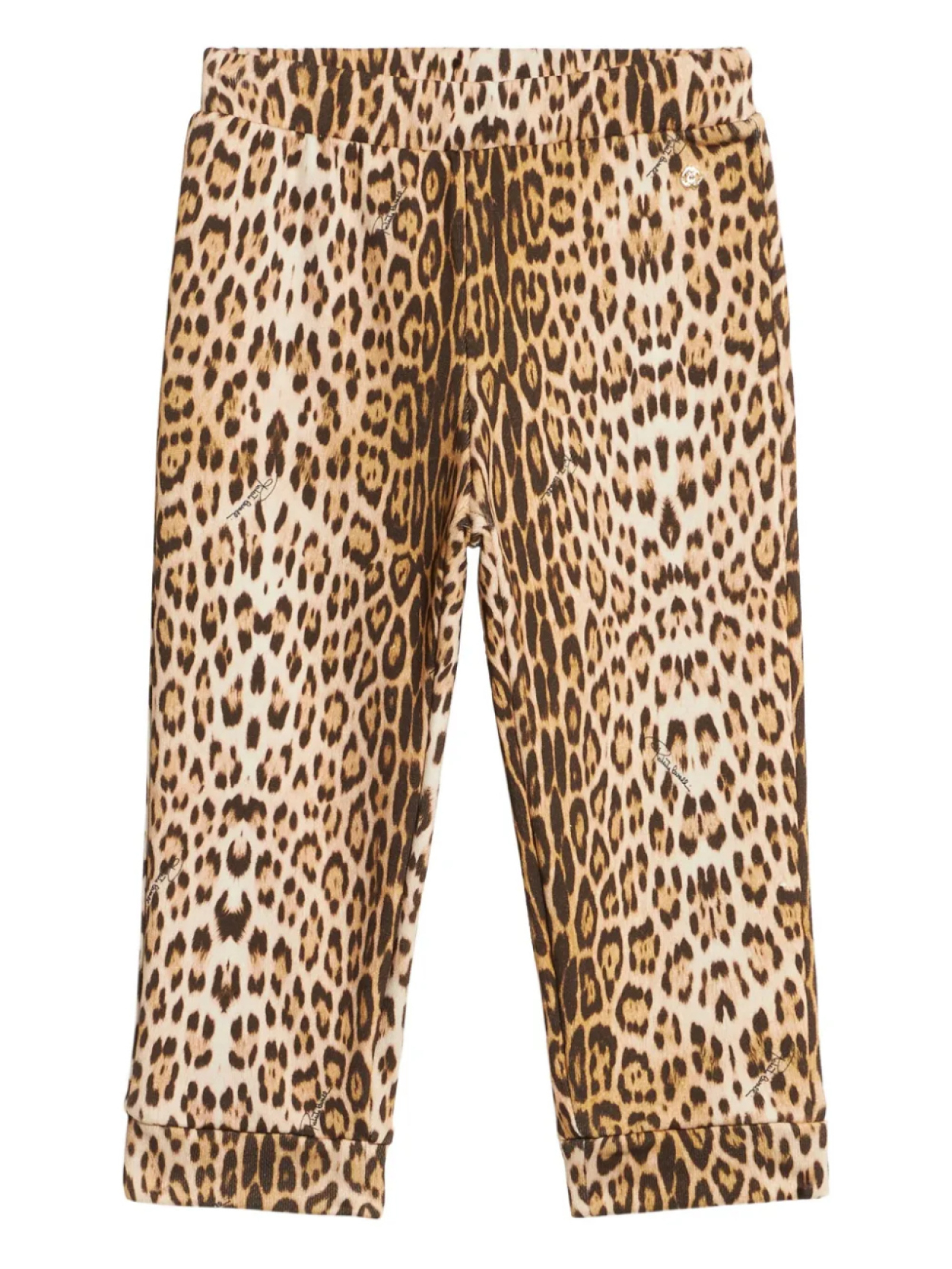 

Леггинсы с принтом Jaguar Roberto Cavalli Junior, коричневый