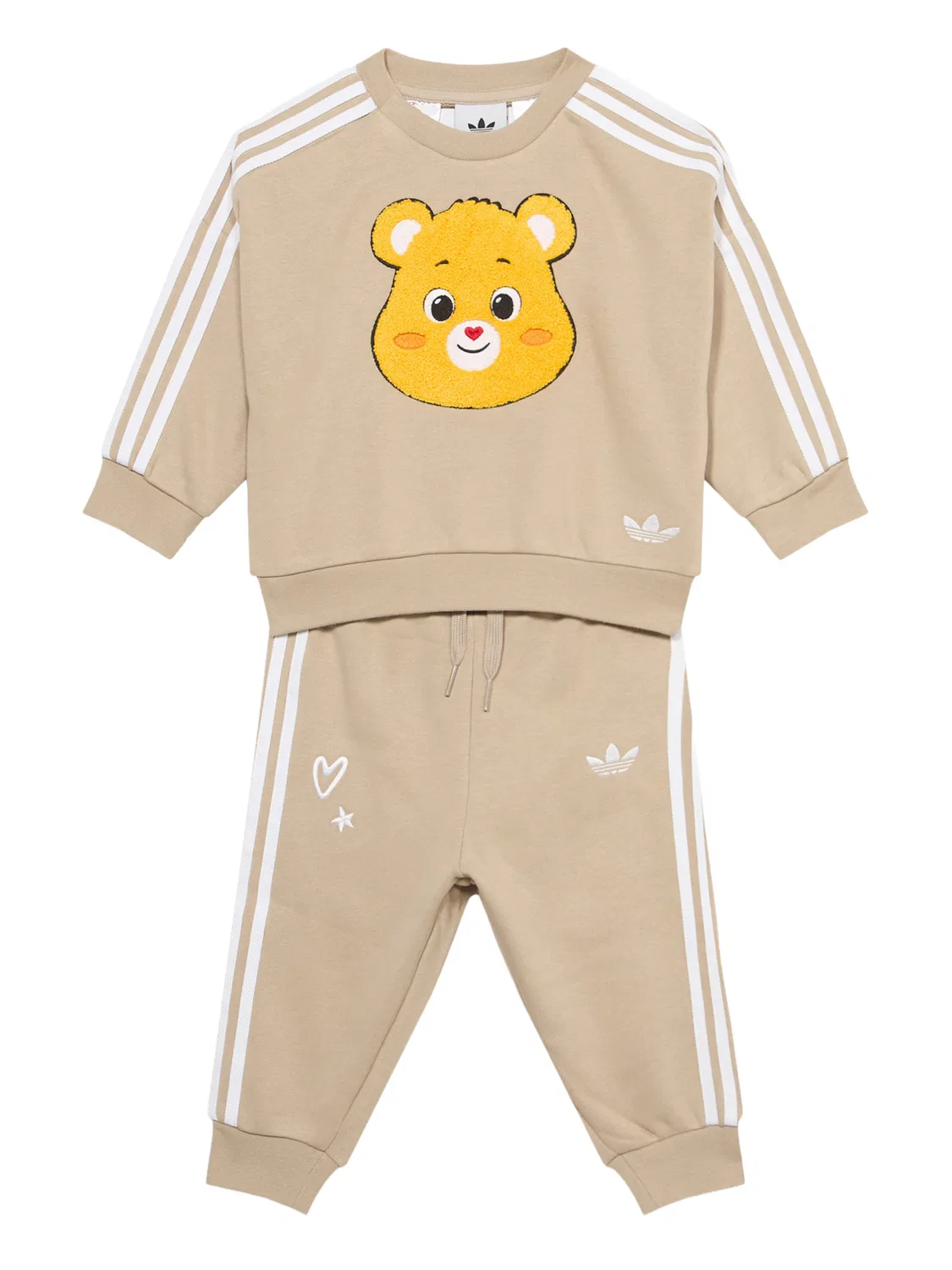 Спортивный костюм Adidas Originals Care Bears бежевого цвета