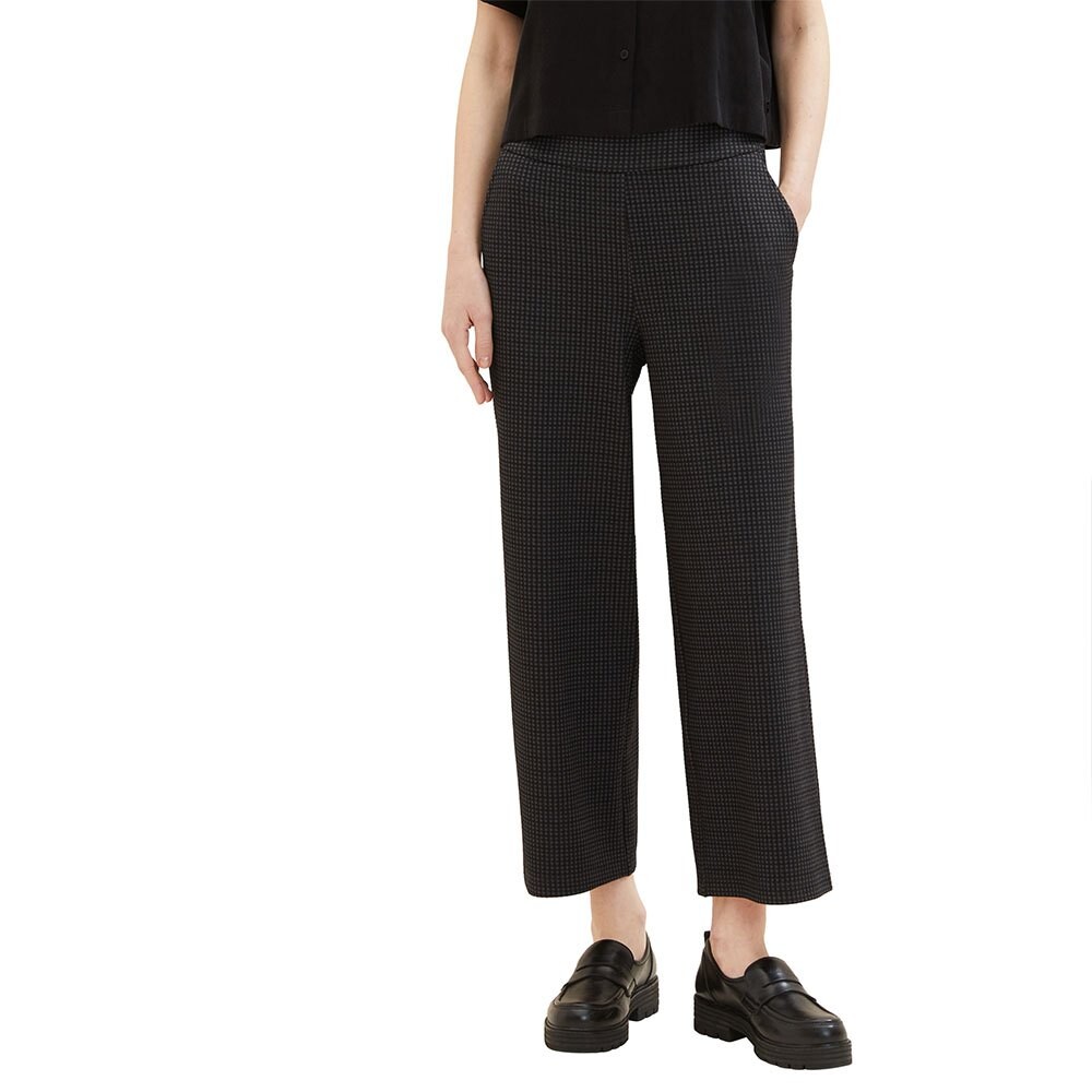 

Брюки Tom Tailor 1038086 Checked Culotte, серый