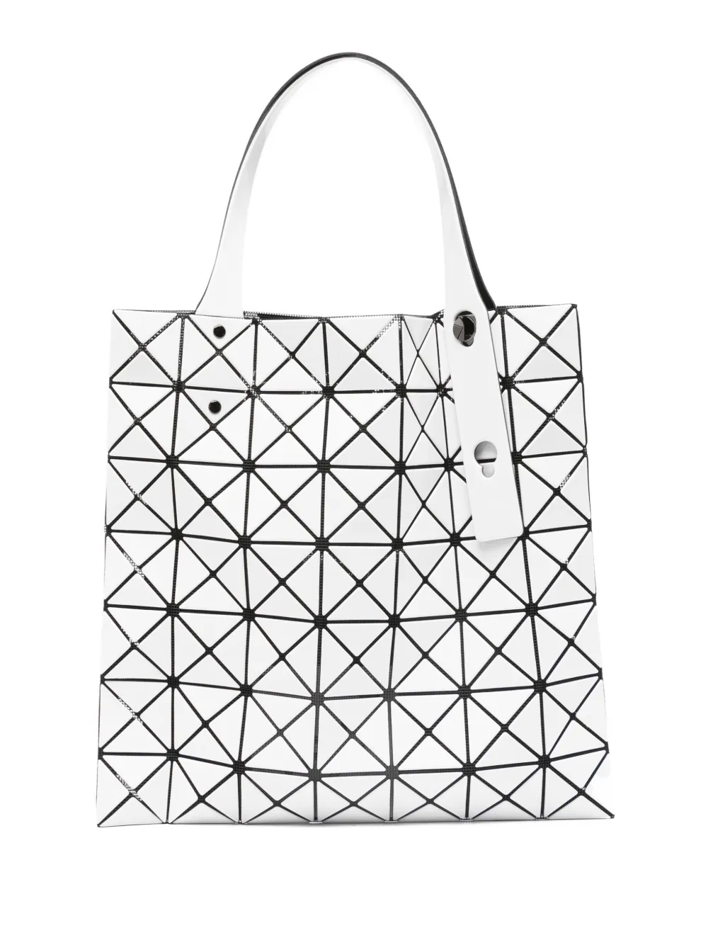 

Сумка-шоппер с геометрическим узором «Призма» Bao Bao Issey Miyake, белый
