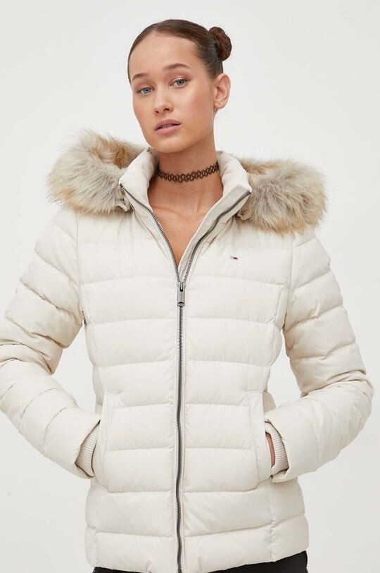 

Пуховая куртка Tommy Jeans, бежевый