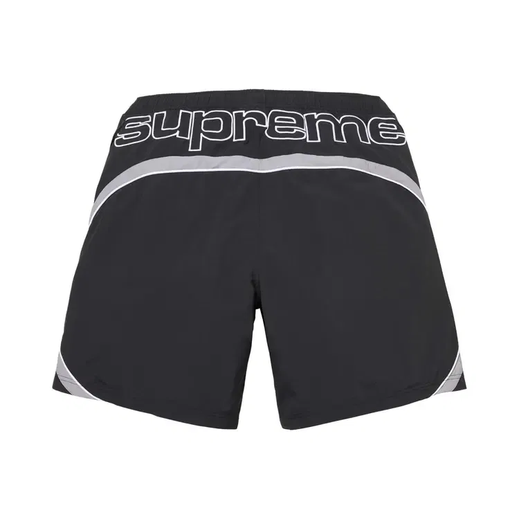 Шорты Supreme Paneled Water Short, черный — фото 2
