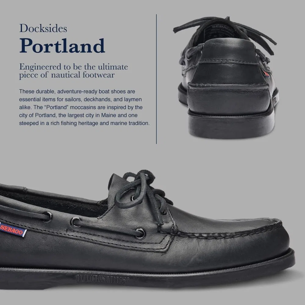 Лоферы Sebago 7000H00-901, натуральная кожа, темно-коричневые, мужские — фото 4