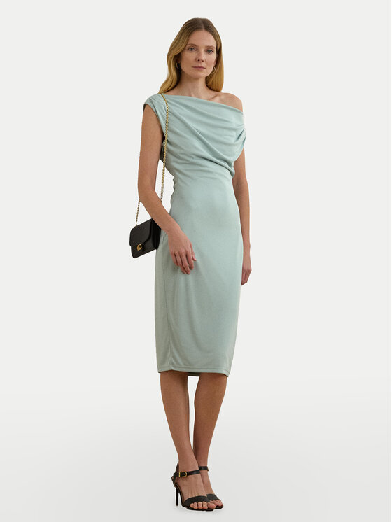 

Коктейльное платье облегающего кроя 250964081001 Lauren Ralph Lauren, голубой