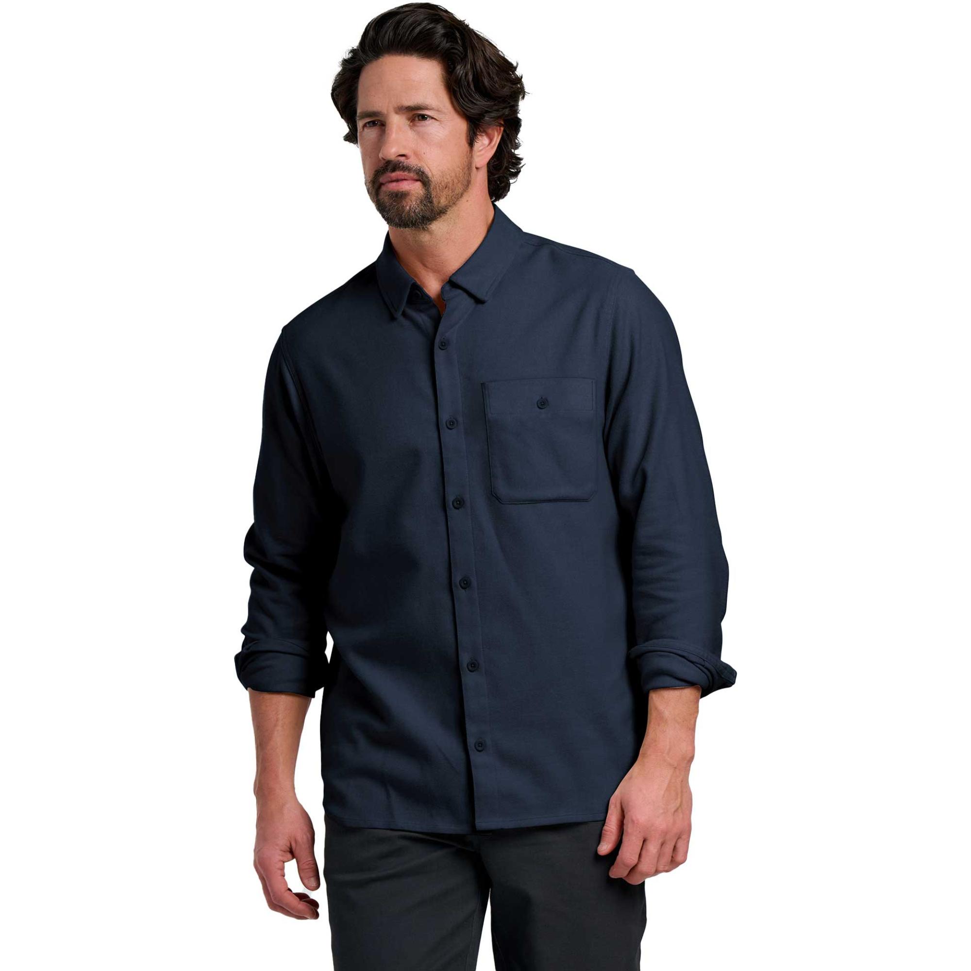 

Мужская фланелевая рубашка Free Fly Seawool None, Deep Navy