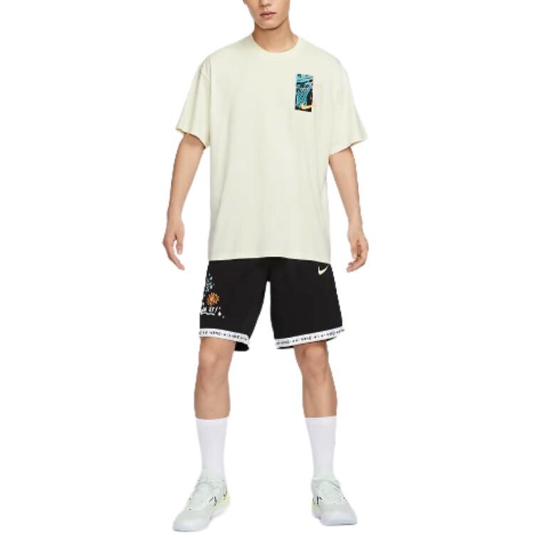 Футболка мужская кокосовое молоко Nike, цвет Coconut Milk — фото 3