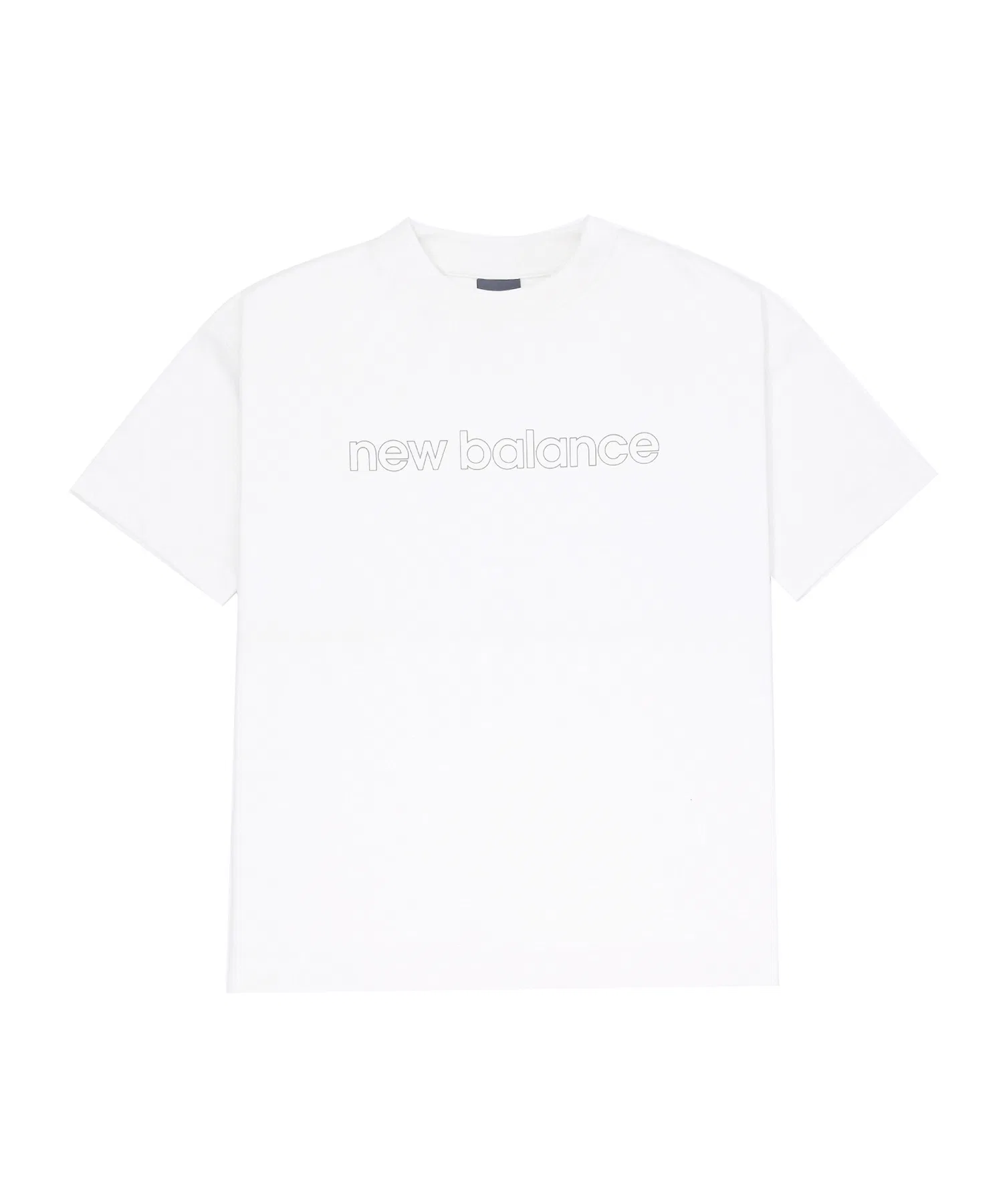 Детская футболка New Balance NB DRY с логотипом, белая