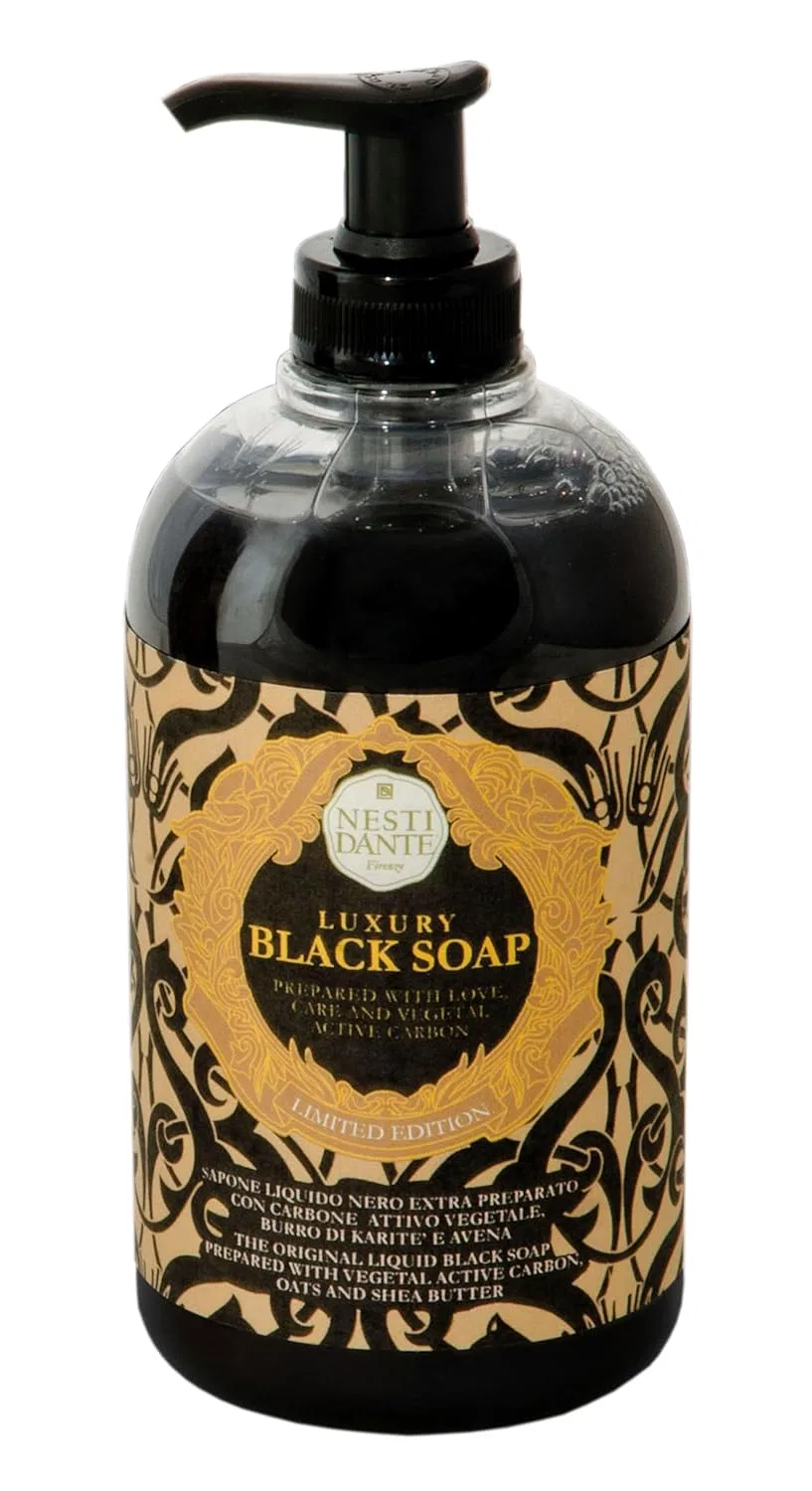 Жидкое мыло Nesti Dante Luxury Black с активированным углем Nesti Dante