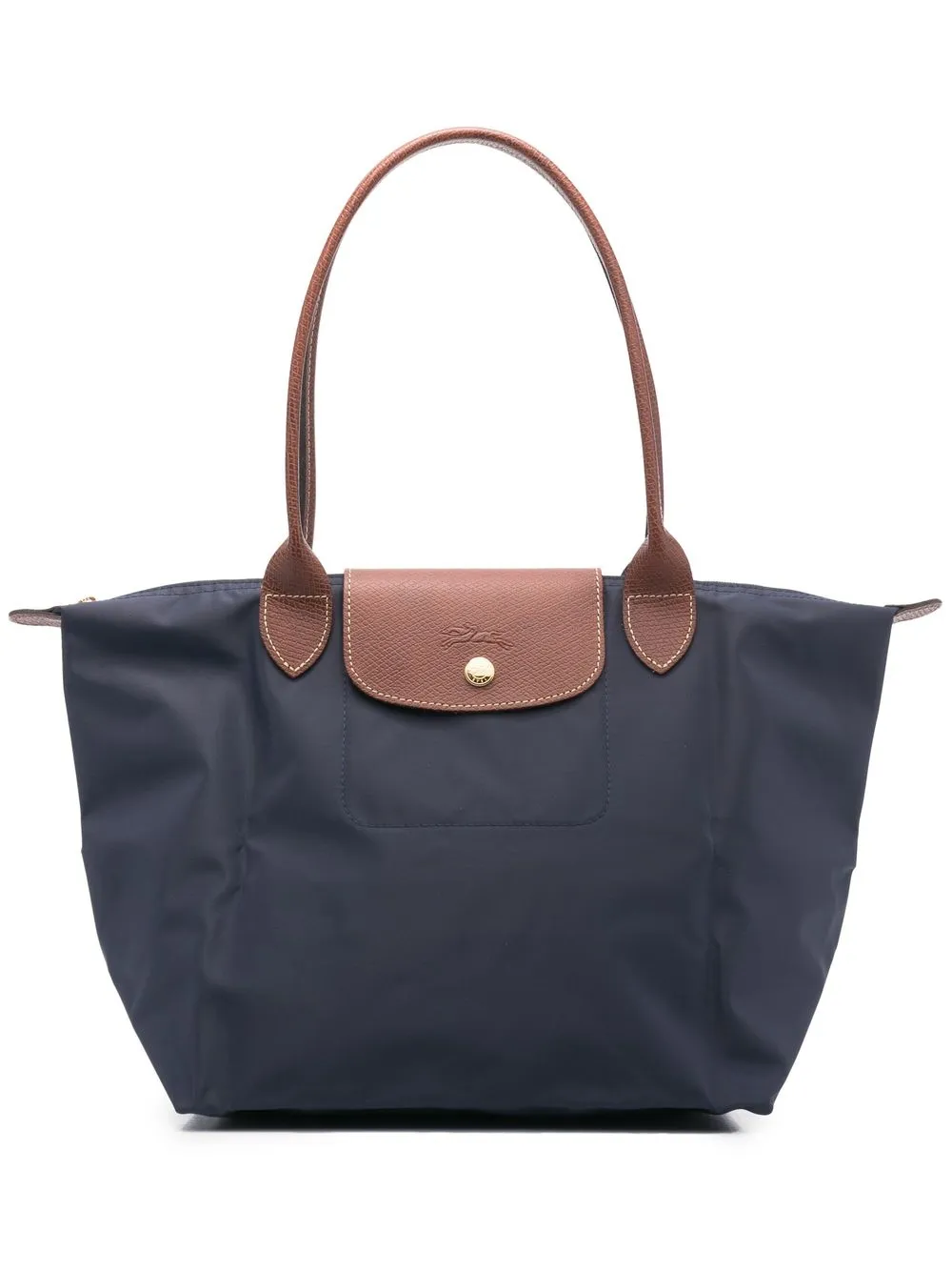 

Сумка-тоут Le Pliage среднего размера Longchamp, синий