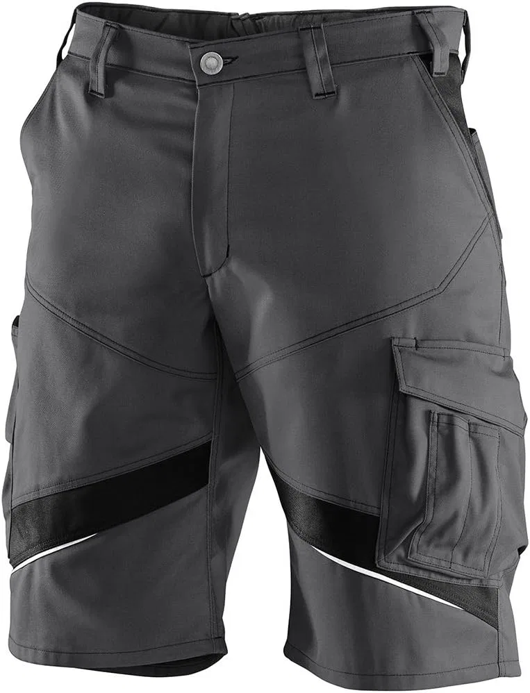KÜBLER Workwear Мужская спецодежда KÜBLER Kübler Activeiq Cotton+ Arbeitsshorts, Anthracite/Black