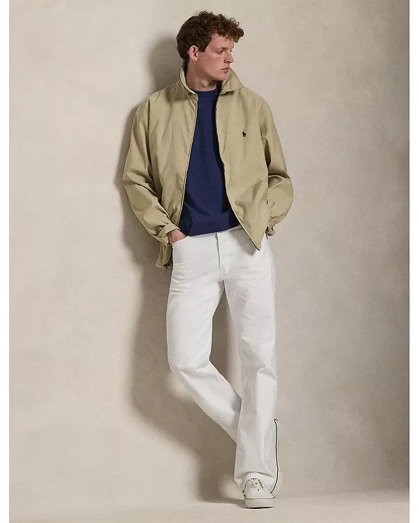 Прямые джинсы Heritage белого цвета Polo Ralph Lauren, White — фото 2