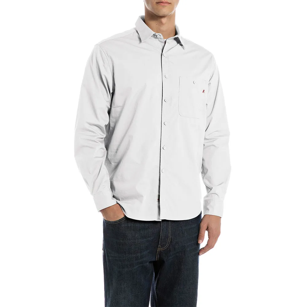 

Рубашка с длинным рукавом Replay M4144.000.85164, белый