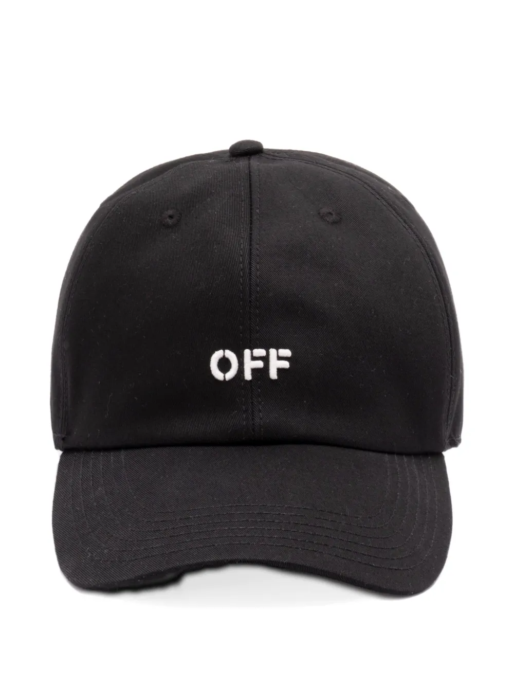

Бейсболка с вышитым логотипом OFF-WHITE, черный